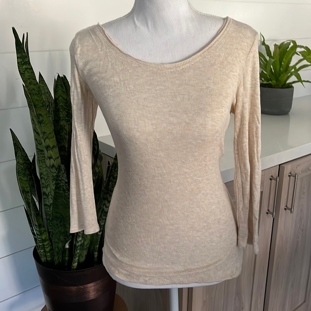 Anthropologie 3/4 length shirt